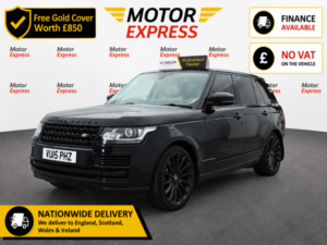 2015 Land Rover Range Rover 3.0 Td V6 Vogue in Black — image 3