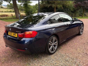 2016 BMW 4 Series 2.0 420d M Sport Auto Xdrive Euro 6 (s/s) 2dr in Blue — image 3