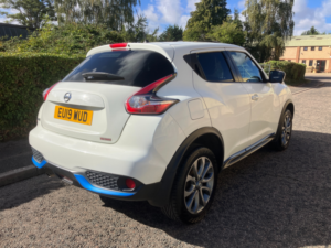2019 Nissan Juke 1.6 Tekna SUV 5dr Petrol Manual Euro 6 (112 Ps) in White — image 3