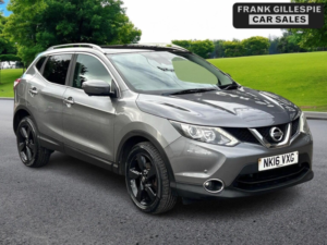 2016 Nissan Qashqai 1.5 Dci N-Tec+ 2WD Euro 6 (s/s) 5dr in Grey — image 3