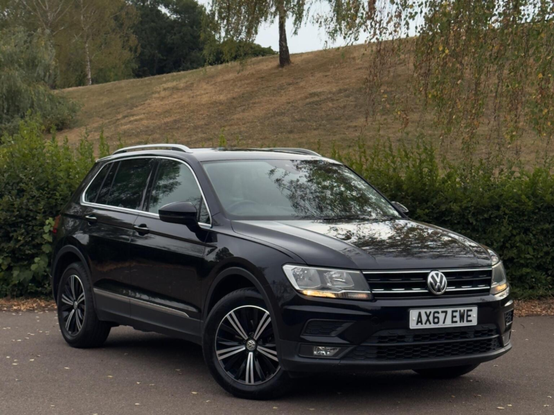2018 Volkswagen Tiguan 2.0 Tdi Se Navigation DSG Euro 6 (s/s) 5dr in Black — image 1
