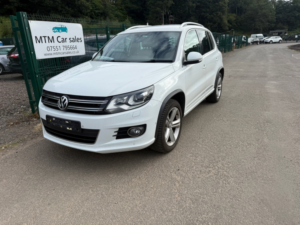 2015 Volkswagen Tiguan 2.0 Tdi Bluemotion Tech R-Line SUV 5dr Diesel DSG 4WD Euro 5 (s/s) (nav) (177 Ps) in White — image 2