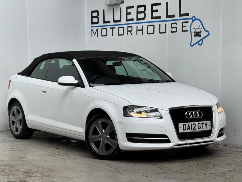 2012 Audi A3 Cabriolet 1.2 Tfsi Euro 5 (s/s) 2dr in White — image 1