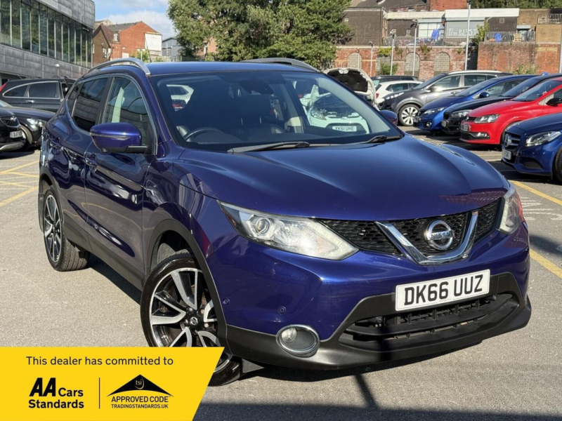 2016 Nissan Qashqai 1.5 Dci Tekna 2WD Euro 6 (s/s) 5dr in Blue — image 1
