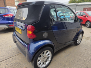 2004 Smart Fortwo 0.7 City Pure Cabriolet 2dr in Black — image 4