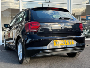 2020 Volkswagen Polo 1.0 Tsi Se Euro 6 (s/s) 5dr in Black — image 2