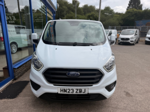 2023 Ford Transit Custom 2.0 300 Ecoblue Limited Panel Van 5dr Diesel Manual L2 H1 Euro 6 130 Ps in White — image 2