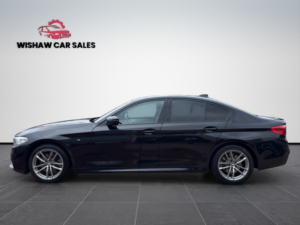 2019 BMW 5 Series 2.0 520i M Sport Saloon in Black — image 4