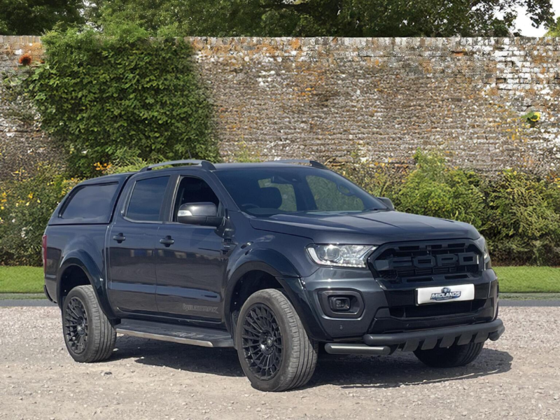 2021 Ford Ranger 2.0 Ecoblue Wildtrak Auto 4WD Euro 6 (s/s) 4dr in Grey — image 1