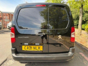 2021 Peugeot Partner 1.5 Bluehdi 1000 Professional Standard Panel Van Swb Euro 6 5dr in Black — image 6