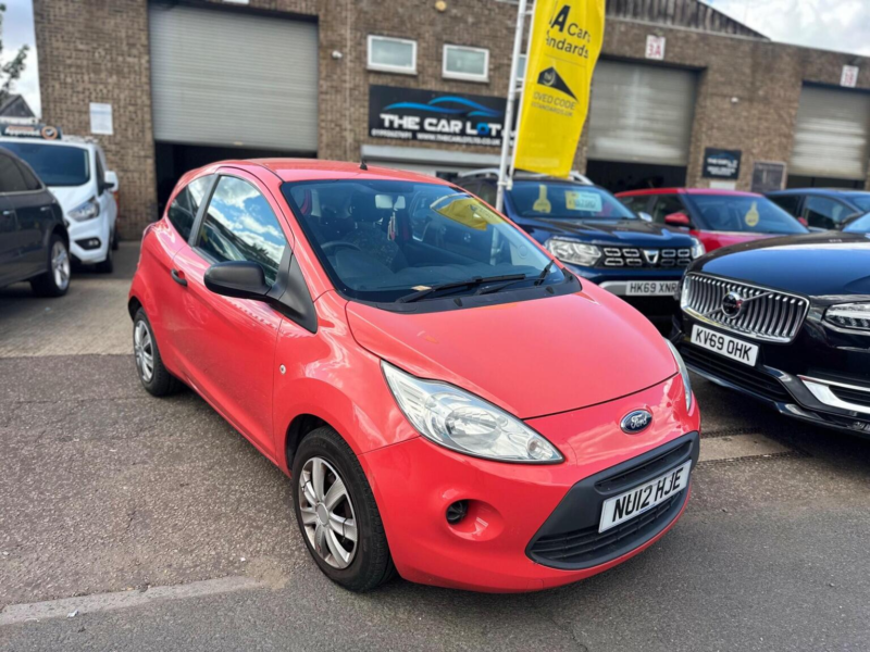 2012 Ford Ka 1.2 Studio Euro 5 3dr in Red — image 1