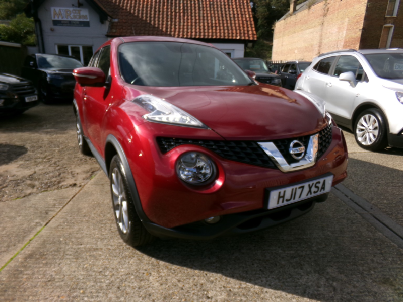2017 Nissan Juke 1.5 Dci Tekna in Red — image 1
