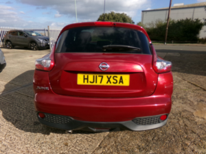 2017 Nissan Juke 1.5 Dci Tekna in Red — image 6