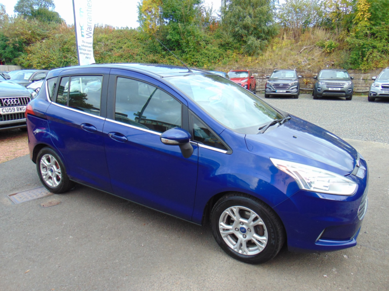 2015 Ford B-Max 1.6 Zetec * Mot September 2027 * Finance Available * Free 6 Months Warranty * Only 55164 Miles * Sca in Blue — image 1