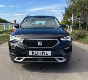 2021 SEAT Ateca 1.5 Tsi Evo Se Technology DSG Euro 6 (s/s) 5dr in Black — image 3