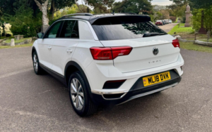 2018 Volkswagen T-Roc 1.5 Tsi Evo Design Euro 6 (s/s) 5dr in White — image 4