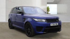 2016 Land Rover Range Rover Sport 5.0 V8 Svr Auto 4WD Euro 6 (s/s) 5dr in Blue — image 6