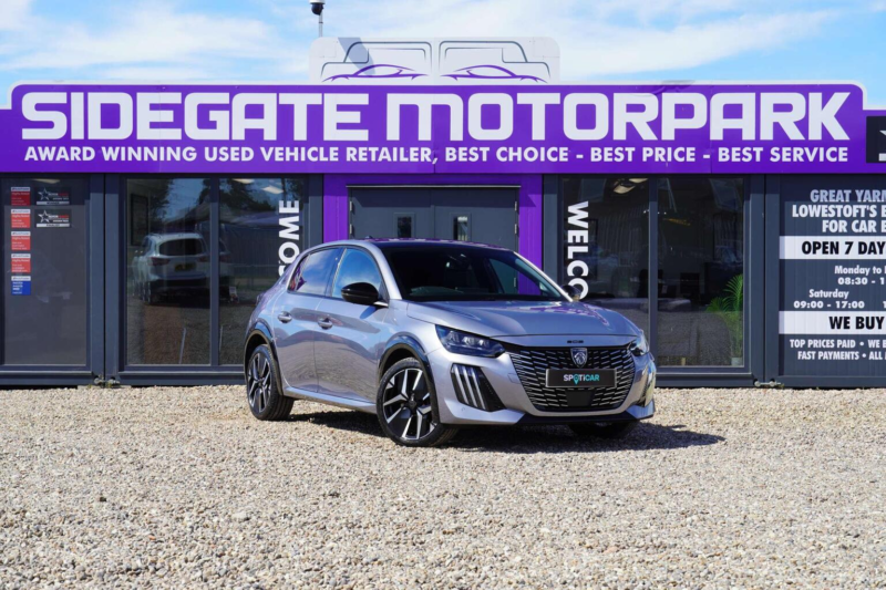 2025 Peugeot 208 1.2 Puretech Gt Euro 6 (s/s) 5dr in Grey — image 1