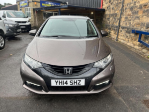 2014 Honda Civic 1.8 I-Vtec Ex Gt Euro 5 (s/s) 5dr in Brown — image 2