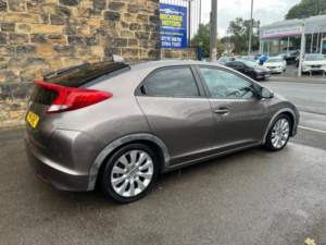 2014 Honda Civic 1.8 I-Vtec Ex Gt Euro 5 (s/s) 5dr in Brown — image 4