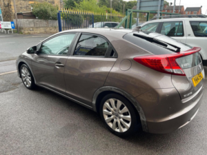 2014 Honda Civic 1.8 I-Vtec Ex Gt Euro 5 (s/s) 5dr in Brown — image 6