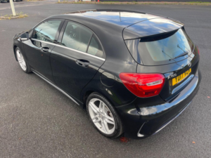 2017 Mercedes-Benz A Class 1.6 A160 Amg Line Euro 6 (s/s) 5dr in Black — image 2