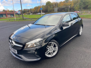 2017 Mercedes-Benz A Class 1.6 A160 Amg Line Euro 6 (s/s) 5dr in Black — image 3
