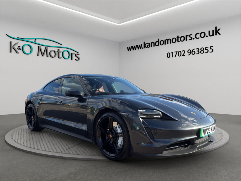 2023 Porsche Taycan Performance Plus 93.4kwh 4s Auto 4WD 4dr (11kw Charger) in Grey — image 1