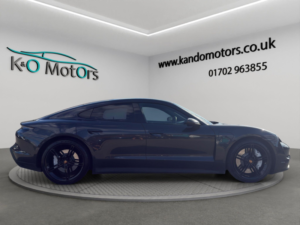 2023 Porsche Taycan Performance Plus 93.4kwh 4s Auto 4WD 4dr (11kw Charger) in Grey — image 3