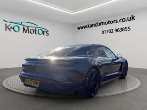 2023 Porsche Taycan Performance Plus 93.4kwh 4s Auto 4WD 4dr (11kw Charger) in Grey — image 4