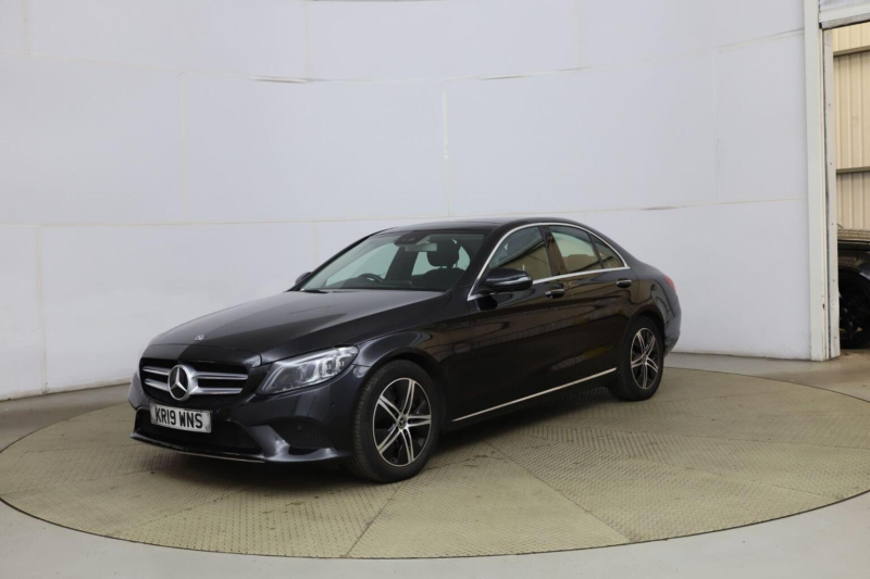 2019 Mercedes-Benz C Class 2.0 C220d Sport (premium Plus) G-Tronic+ Euro 6 (s/s) 4dr in Black — image 1