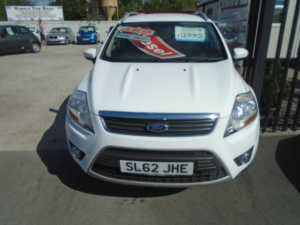 2012 Ford Kuga 2.0 Tdci Titanium SUV 5dr Diesel Manual AWD Euro 5 (163 Ps) in White — image 2
