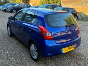 2009 Hyundai I20 1.4 Style Euro 4 5dr in Blue — image 4