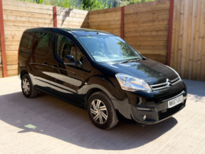 2018 Citroen Berlingo Multispace 3 SEAT Wheelchair Accessible Disabled Access Vehicle Wav in Black — image 3