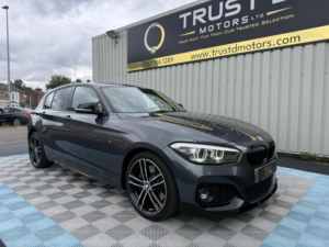 2019 BMW 1 Series 1.5 118i Gpf M Sport Shadow Edition Euro 6 (s/s) 5dr in Grey — image 4