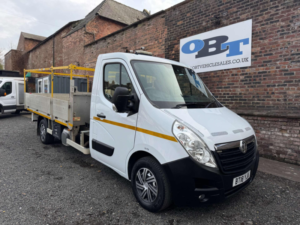 2018 Vauxhall Movano 2.3 Movano L3h1 R3500 Cdti Bi-T Hiab Crane Truck in White — image 2