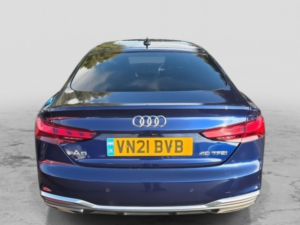 2021 Audi A5 2.0 Tfsi 40 S Line Sportback 5dr Petrol S Tronic Euro 6 (s/s) (204 Ps) in Blue — image 4