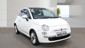 2014 Fiat 500 1.2 Lounge Euro 6 (s/s) 3dr in White — image 6