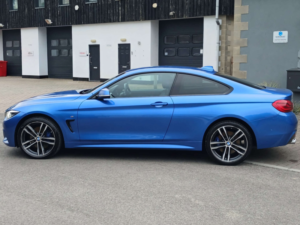 2017 BMW 4 Series 2.0 420i Xdrive M Sport 4WD 2dr in Blue — image 2