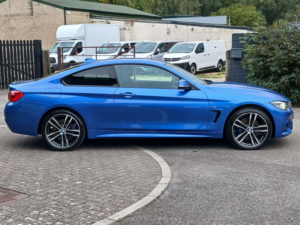 2017 BMW 4 Series 2.0 420i Xdrive M Sport 4WD 2dr in Blue — image 5