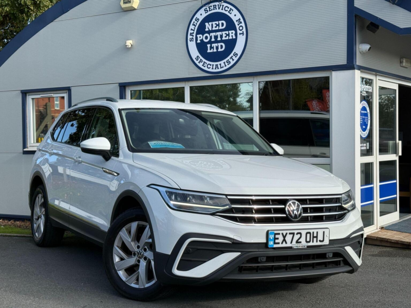 2022 Volkswagen Tiguan Allspace 1.5 Tsi Life DSG Euro 6 (s/s) 5dr in White — image 1
