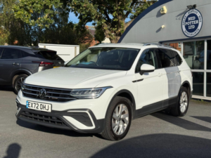 2022 Volkswagen Tiguan Allspace 1.5 Tsi Life DSG Euro 6 (s/s) 5dr in White — image 3