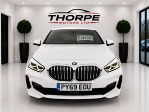 2020 BMW 1 Series 2.0 118d M Sport in White — image 2
