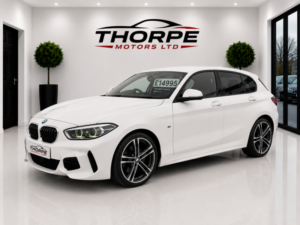 2020 BMW 1 Series 2.0 118d M Sport in White — image 3