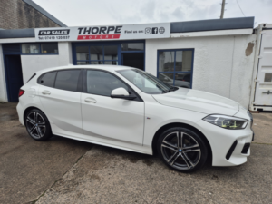 2020 BMW 1 Series 2.0 118d M Sport in White — image 4