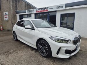 2020 BMW 1 Series 2.0 118d M Sport in White — image 5