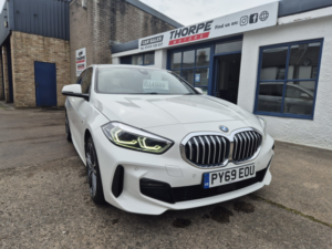 2020 BMW 1 Series 2.0 118d M Sport in White — image 6
