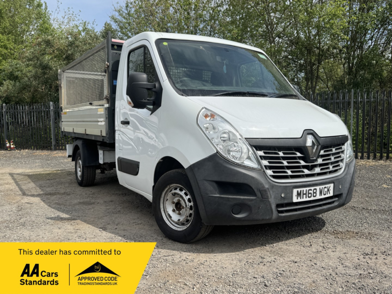 2019 Renault Master 2.3 Tipper Single Cab Rwd Ml35 Dci 130 Business My1 in White — image 1