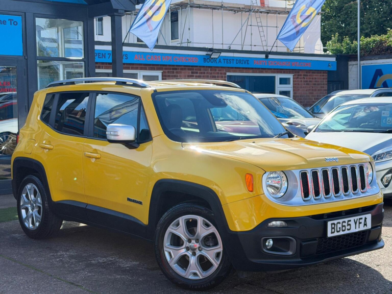 2015 Jeep Renegade 1.4t Multiairii Limited Ddct Euro 6 (s/s) 5dr in Yellow — image 1