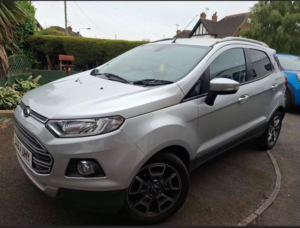 2017 Ford Ecosport 1.0t Ecoboost Titanium 2WD Euro 6 (s/s) 5dr in Silver — image 2